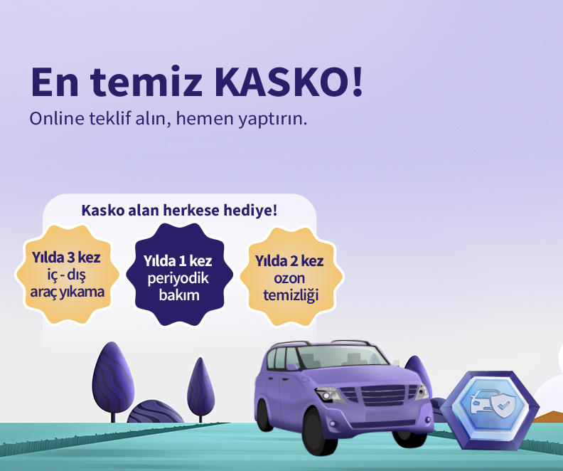 En temiz kasko sigorka.com'da!